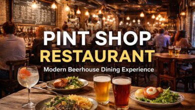 pint shop restaurant