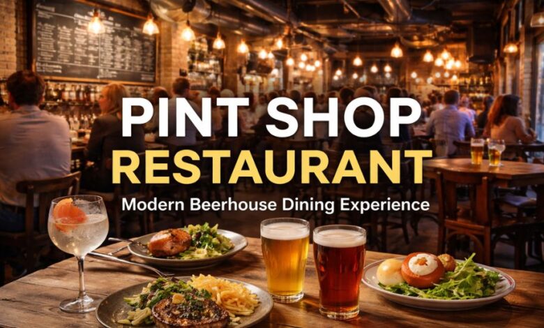 pint shop restaurant