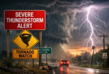 multiple severe thunderstorm alerts issued for south carolina counties